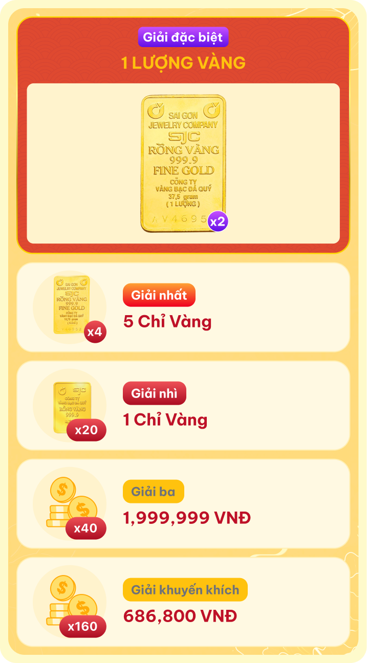 rinh ngay vang rong